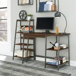 Buy ⌛ Signature Design By Ashley Soho Home Office Desk With Shelf ???? -Fellowes shop unnamed file 926