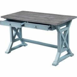 Best Sale 🎁 Coast To Coast Accents Bar Harbor 2 Drawer Writing Desk 🔔 -Fellowes shop unnamed file 971